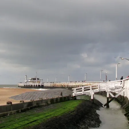 Appartement Cousteau - Terras, Zeezicht, Marina Ostende