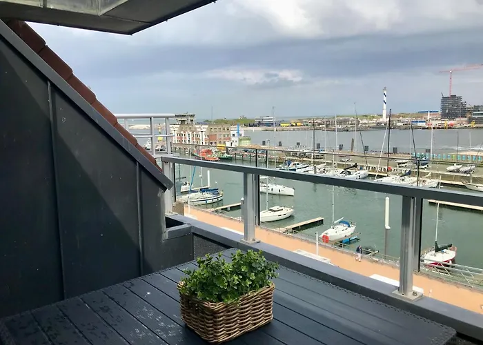 Cousteau - Terras, Zeezicht, Marina 奥斯滕德